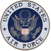 US Air Force Logo Round