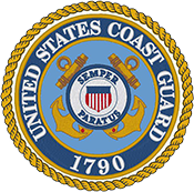 US Coast Guard Logo Round